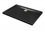 Du&scaron;o padėklas Besco Alpina SlimLine Stone Effect New, 100 x 80 x 5,5 cm