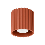 Sollux Lighting lubinis &scaron;viestuvas Aura 1, raudonos ochros spalvos