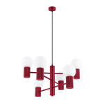 Sollux Lighting pakabinamas &scaron;viestuvas Halo 6, bordo spalvos