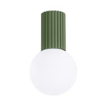 Sollux Lighting lubinis &scaron;viestuvas Halo, alyvuogių žalios spalvos