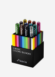 Teptukiniai markeriai Karin Brushmarker PRO rinkinys Basic 11 spalvų +1 mai&scaron;iklis