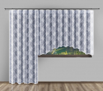 Markizeta užuolaida Hana, 300x150 cm, balta