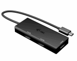 i-tec USB-C Triple 4K HDMI vaizdo adapteris, maitinimo tiekimas 100W