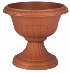 Gėlynas Roma 4, terakotos spalvos, 30 cm skersmens