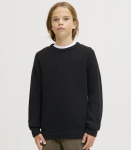 Jack & Jones vaiki&scaron;kas megztinis 12279129*01, juoda 5715728510544
