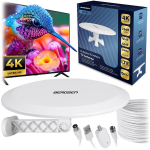 Universali TV antena, vidaus, lauko, ultra HD, 4K, Berdsen