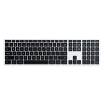 Satechi Slim X3 Bluetooth numatų klaviatūra, sidabrinė, Satechi Slim X3 keyboard Bluetooth numpad silver