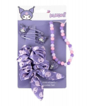 Hello Kitty Kuromi kaklo ir plaukų aksesuarų rinkinys