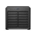 Synology NAS 12BAY/DS2422+ AMD Ryzen V1500B, 4 GB atmintis, 2 USB 3.2, 12 3.5" SATA Hot-swap, 4 prievadai 10/100/1000Base-T
