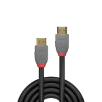 Lindy Hdmi kabelis 10m, A tipas, juodas/pilkas, Hdmi 2.0