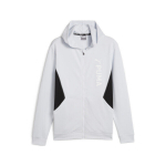 PUMA treniruočių bliuzonas vyrams Puma Fit Double Knit FZ Hoodie - 52388542, pilkas