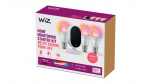 Wiz Led E27 Rgb 8.5w rinkinys su Fullhd Wifi kamera