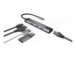 Natec Fowler Go Usb-c 3.2 Gen. 1 stotelė, 5 prievadai, 4k Hdmi