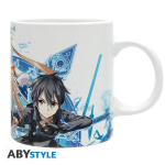 Sword Art Online puodelis 320ml su Asuna ir Kirito