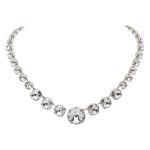 Kaklo papuo&scaron;alas moterims DiamondSky &bdquo;Summer&ldquo; su Swarovski kristalais