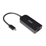 Club3D USB 3.2 Gen1 Type C į RJ45 2.5Gbps adapteris CAC-1520, 1 RJ45, 1 USB-C, 4.75V-5.25V,