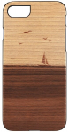 Man & Wood M7416B natūralios medienos dėklas skirtas iPhone 7/8/SE (2020)