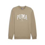 PUMA laisvalaikio bliuzonas vyrams PUMA SQUAD Crew TR Oak Branch - 68179567, smėlio spalvos