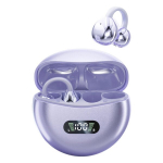 Bluetooth 5.4 sportinės ausinės, IPX5, LED ekranas, atviros ausys