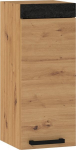Vir&scaron;utinė virtuvės spintelė Meblocross Rodos ROD-11 W30, ąžuolo artisan/juoda