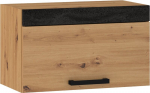Vir&scaron;utinė spintelė Meblocross Rodos ROD-16 W60-OK, ąžuolas artisan/juodas