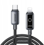 Joyroom S-A55 StarFlight 30W USB-C - Lightning laidas 1.2m - juodas