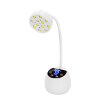 Mini UV nagų lempa, 12 LED, 4 režimai, 36W, balta
