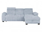 Kampinė sofa Black Red White Aguda, pilka