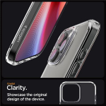 Spigen Ultra Hybrid dėklas iPhone 16 Pro - Kristalinis skaidrumas