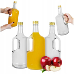 5x Stiklinė "galon Ucho" butelis 1,75l