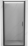 Mexen Exo atveriamos du&scaron;o durys 95 cm, skaidrios, juodos - 817-095-000-70-00, 95x200 cm