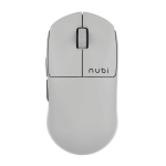 Žaidimų Pelė Nubi Mouse NM1 (Balta)