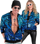 &bdquo;PARTY FASHION BOMBER&ldquo; (mėlynos bangos su blizgučiais)