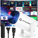 Projektorius Ne&scaron;iojamas i&scaron;manus LED projektorius su &bdquo;Android&ldquo;, &bdquo;Wi-Fi&ldquo;, &bdquo;Full HD&ldquo;, HDMI, Ne&scaron;iojamas i&scaron;manus LED projektorius su &bdquo;Android&ldquo;, &bdquo;Wi-Fi&ldquo;, &bdquo;Full HD&ldquo;, HDMI