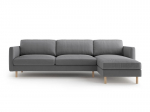 L formos mink&scaron;tas kampas Micadoni Home Eden, Grey