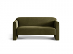 Dvivietė sofa Micadoni Abby, Green