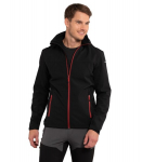 Icepeak vyri&scaron;ka softshell striukė Brimfield 57970-6*991, juodas/raudona 6438568707828