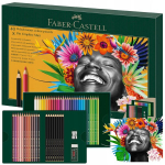 Faber-castell Polychromos 40 spalvų pie&scaron;tukų rinkinys su 8 grafitiniais pie&scaron;tukais