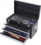 Ks Tools 99 vnt. įrankių rinkinys, chromuotas, plieninė dėžė