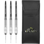 Smiginio strėlyčių rinkinys Gymstick Court Steel Viper, 23 g, juodas/sidabrinės spalvos