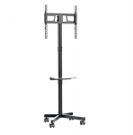 TV laikiklis Gembird televizoriaus stovas su ratukais, TVS-55T-03, 32" - 55", maksimali apkrova: 30 kg, VESA: 100 x 100 - 400 x 400, 4 ratukai