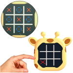 Elektroninis atminties žaidimas &bdquo;Tic Tac Toe&ldquo; žirafa, geltonas