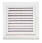 Vents El300a ventiliacijos grotelės 140x300mm, baltos
