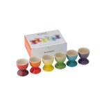 Le Creuset kiau&scaron;inių laikiklių rinkinys Rainbow, 6 vnt., įvairių spalvų