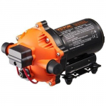 12 V 5 kamerų membraninis vandens siurblys 18&ndash;94 l/min (5 GPM) su slėgio jungikliu, 216 W