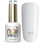 Hibridinis nagų lakas Clavier Nailsology 017 Snowy Sky baltas 8 ml