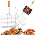 GRILL GRATE MĖSOS, STEIKŲ, ŽUVIES IR DARŽOVIŲ KEPIMUI