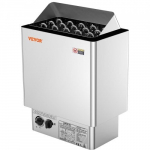 Saunos krosnelė, 8 kW elektrinė saunos krosnis, 41,2x27,4x57 cm, nerūdijantis plienas