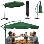 Sulankstomas sodo skėtis, 8 segmentai, 350 cm, su užvalkalu, Plonos PL-881