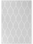 Hanse Home Liora dvipusis kilimas vidaus ir lauko naudojimui 120x170 cm &ndash; baltas/pilkas